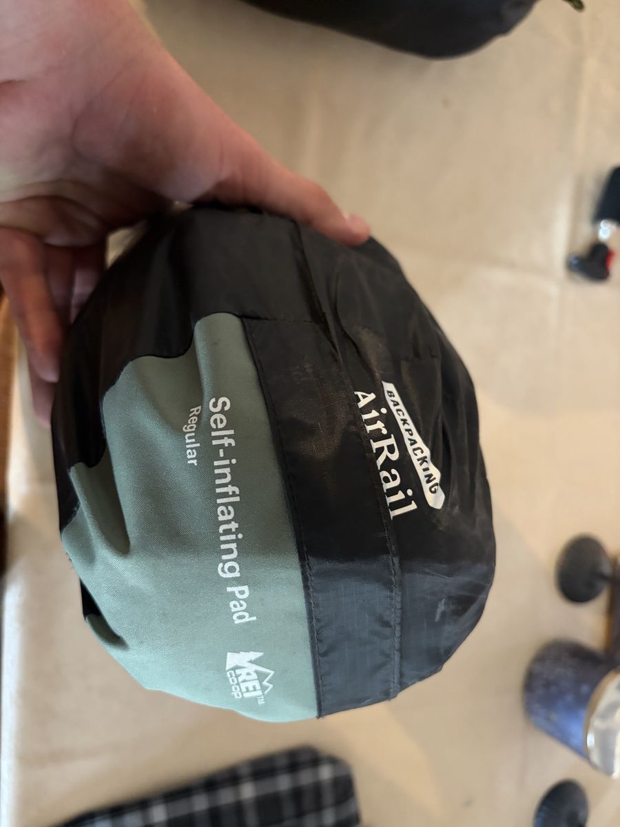 REI Co-op AirRail Self-Inflating Sleeping Pad Regular