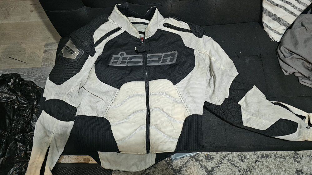 icon Timax 2 mesh riding jacket