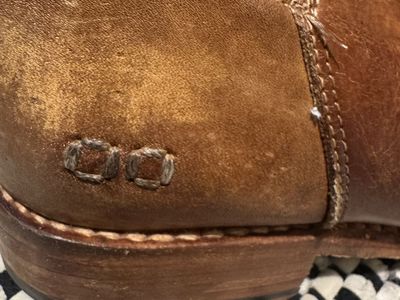 Bed Stu Cobbler Series Women's Leather Tall Boots Tan Size 7