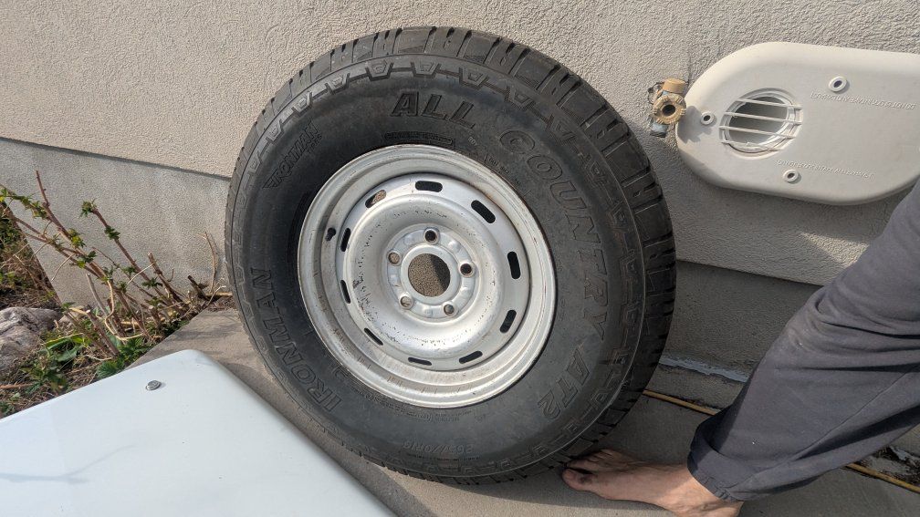 Spare Tire and Wheel
