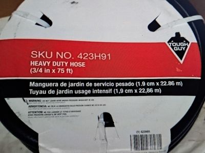 Tough Guy Heavy Duty Water Hose 75 Ft.