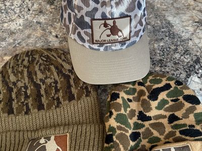 Assorted waterfowl hats