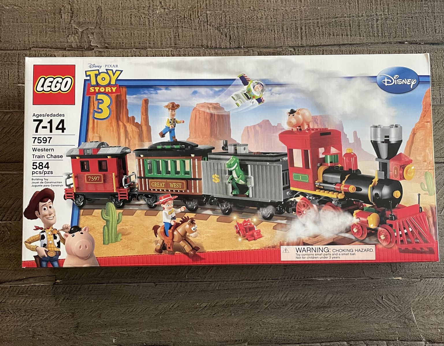LEGO 7597 Disney Toy Story Western Train Chase BRAND NEW