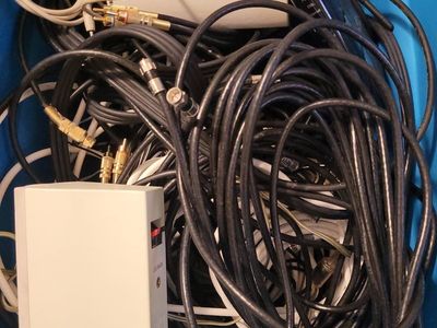 Various Cords: RCA, Coax, etc.