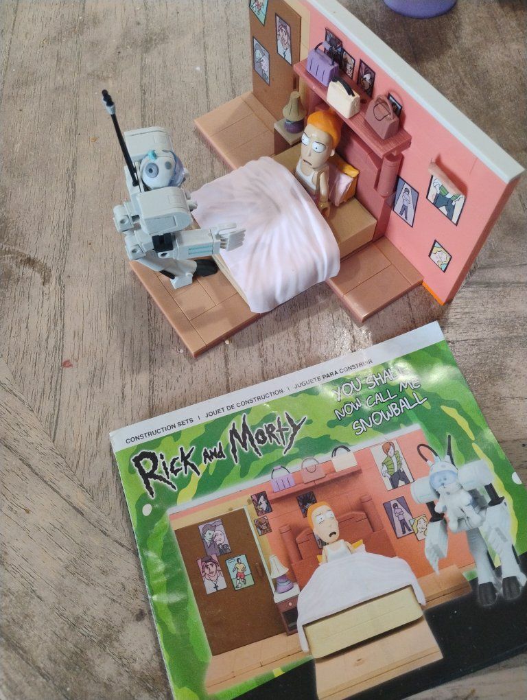 McFarlane Toys Rick and Morty "You Shall Now Call Me Snowball" Construction Set