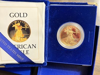 American Eagle One Ounce Proof Gold Bullion Coin 1986