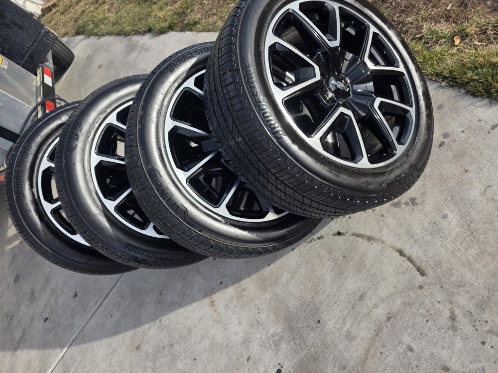 chevrolet Tahoe wheels tires 2026