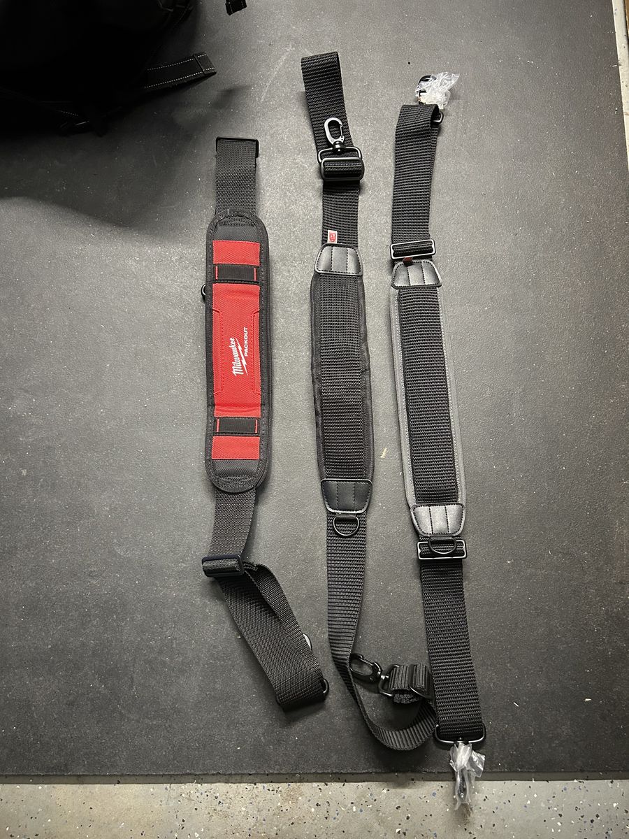 Veto And Milwaukee Tool Bag Shoulder Straps