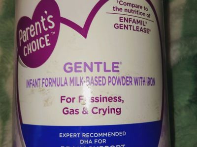 Parent's Choice Gentle Infant Formula Milk-Based Powder with Iron, 32.8 oz (Compares to Enfamil)