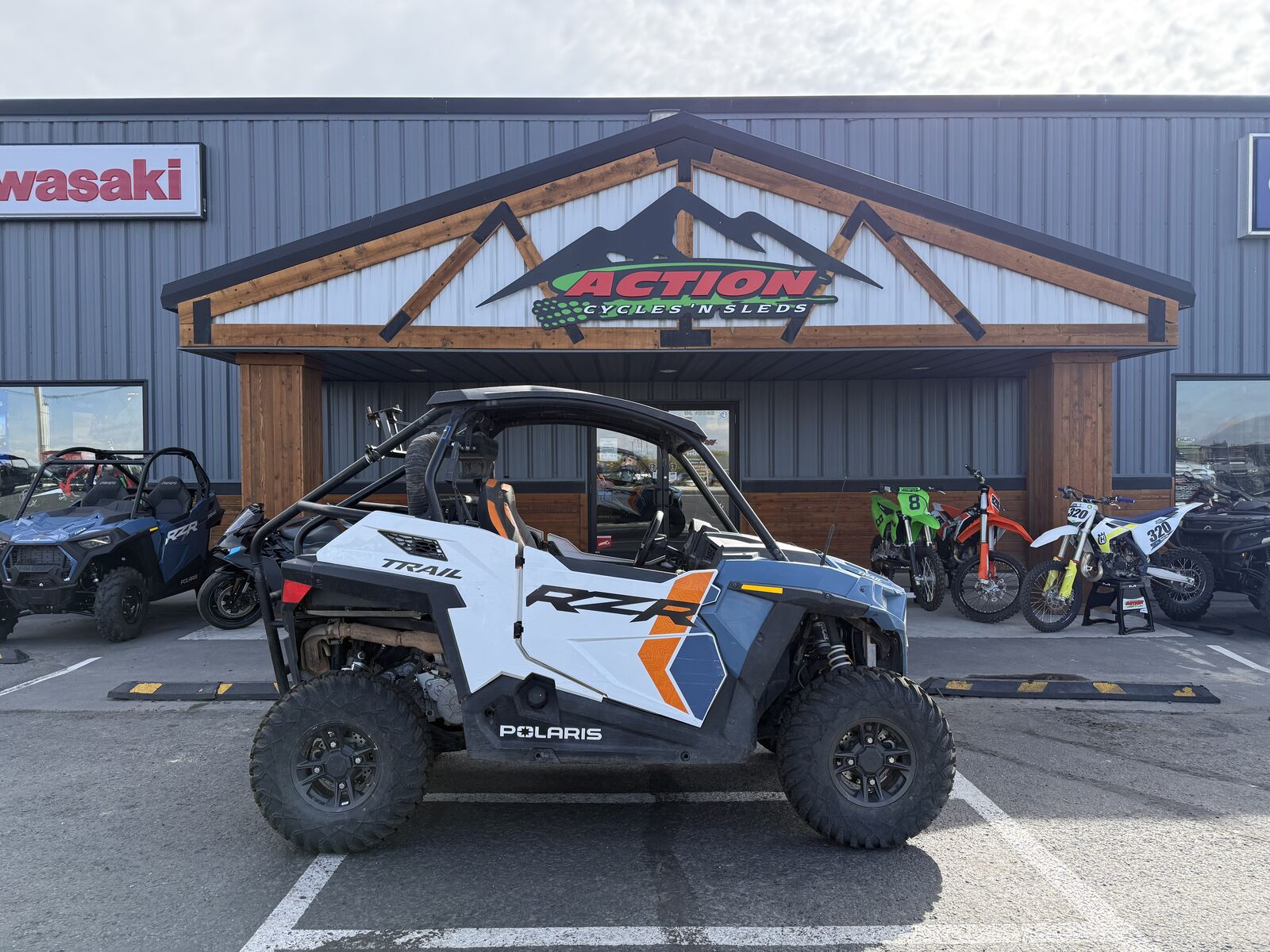 2024 POLARIS RZR TRAIL ULTIMATE - STORM BLUE