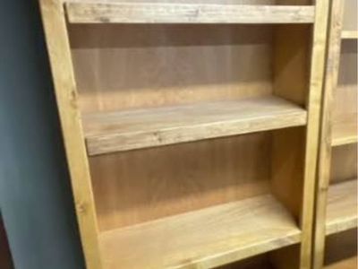 Alder Wood Bookcase - pickup by 8/30 or 8/31