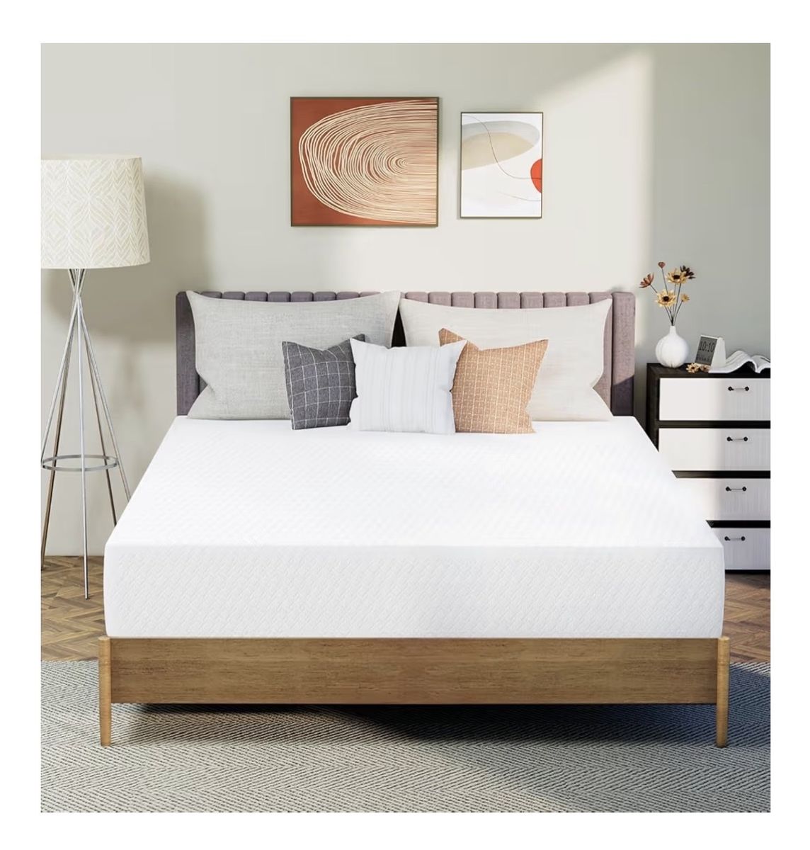 NIB NEO SLEEP 12Inch Queen Gel Mem Foam Mattress