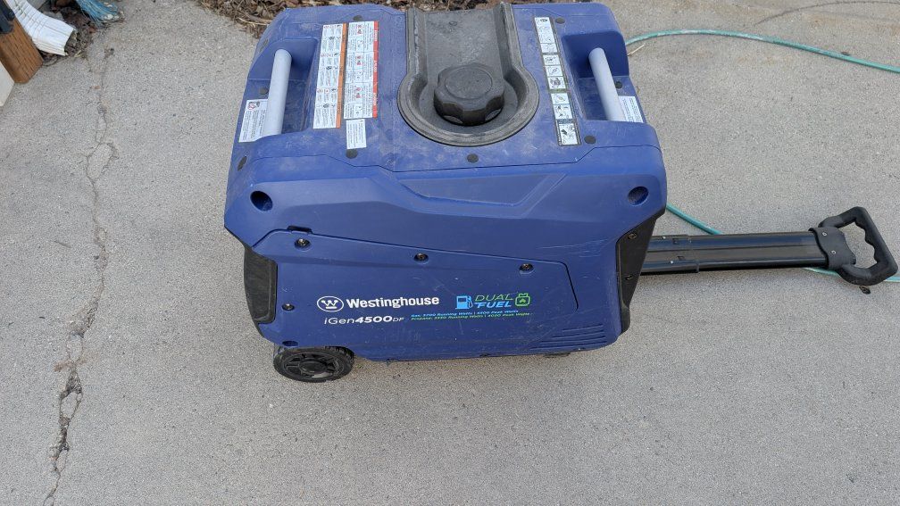 Westinghouse iGen4500DF Duel Fuel Generator