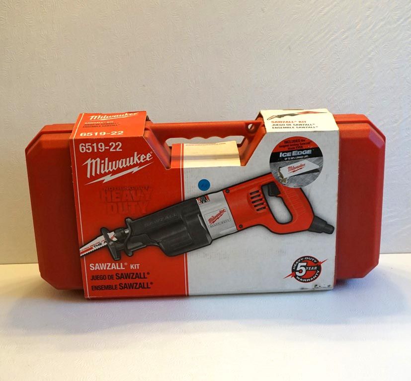 Milwaukee Sawzall Hard Shell Case ONLY 6519-22 Reciporocating Saw