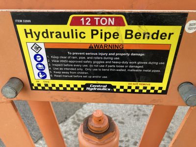 Hydraulic Pipe Bender