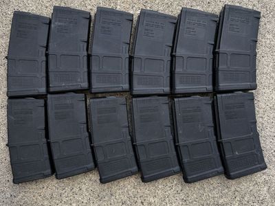12x Magpul PMAG 20 AR/M4 GEN M3 5.56x45 Magazines