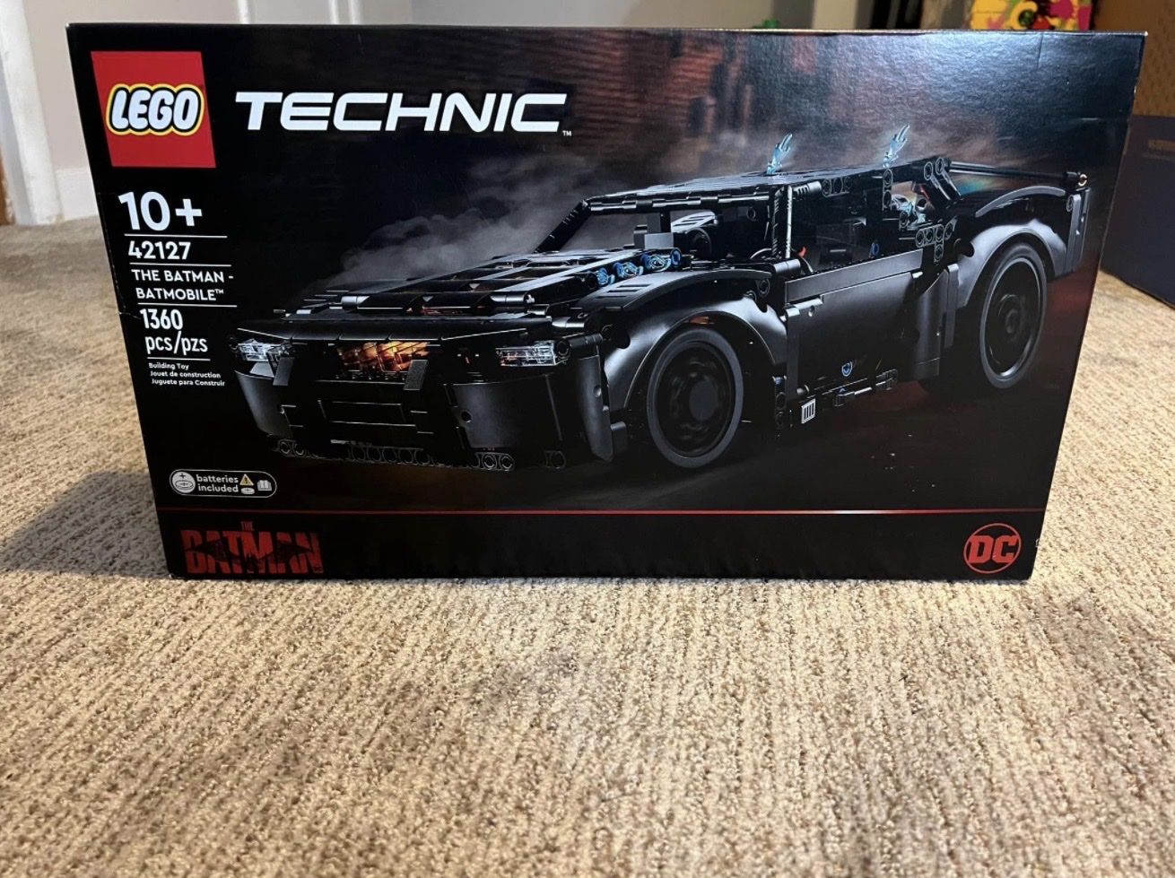 The Batman Batmobile Lego set number 42127