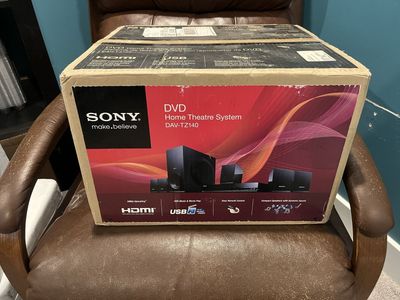 New in Box Sony DAV-TZ140 5.1 Channel Home Theater DVD system