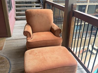 Chair and ottoman