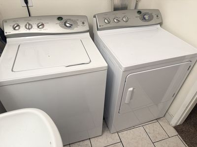 GE Profile Washer and Dryer