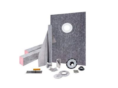 VEVOR 38" x 60" Watertight Shower Curb Tray Base Membrane Tile Adjustable Size