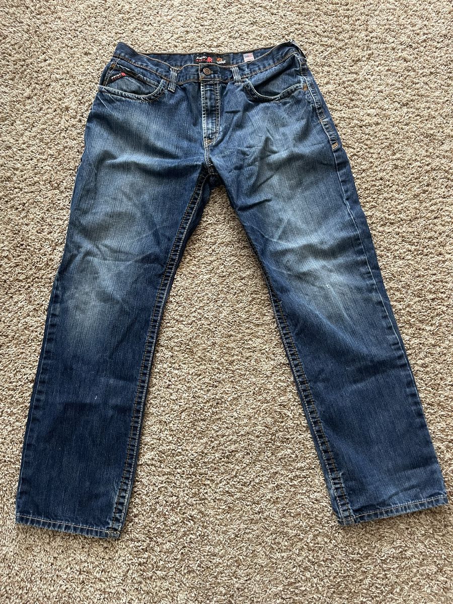 Ariat FR M3 loose straight leg men’s jeans 38x34