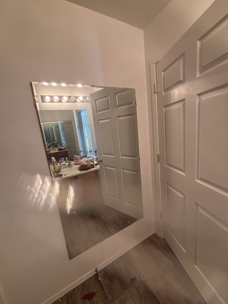 3’ x 5’ beveled mirror