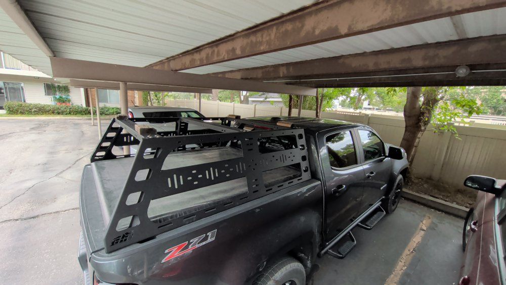 CBI Sheet Metal Style Bed Rack For Chevrolet Colorado