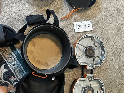 Jetboil Genesis Basecamp Camping Cooking System Stove & Cook Pot Set