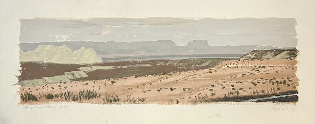 Original Art Moab Desert Landscape Utah Artist