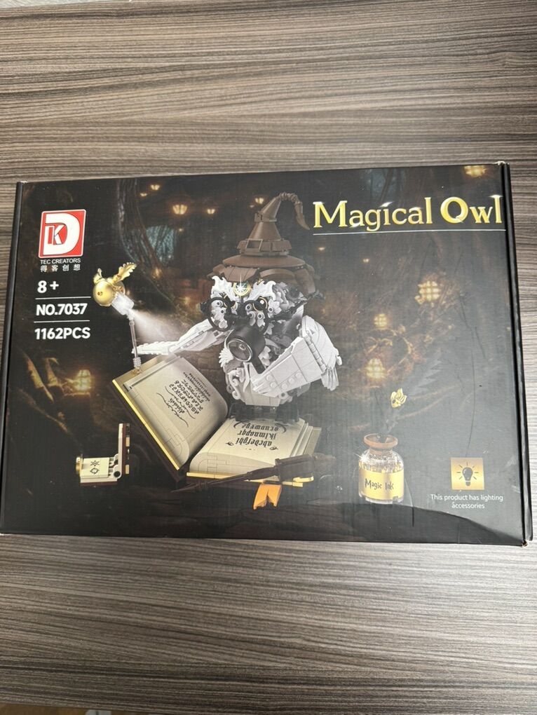 Magical Owl Building Bricks