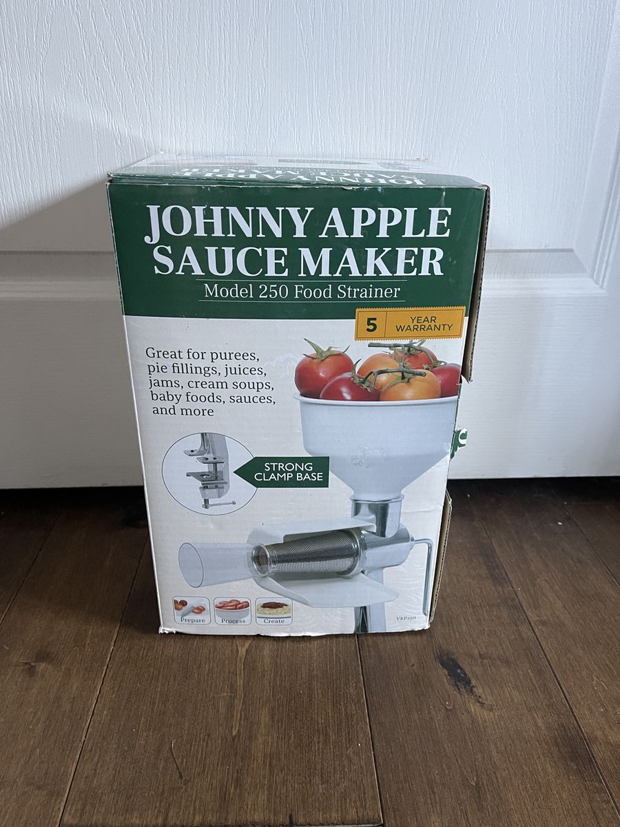 Johnny Apple Sauce Maker Food Strainer