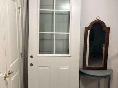 Beautiful 6 lite exterior front door with window