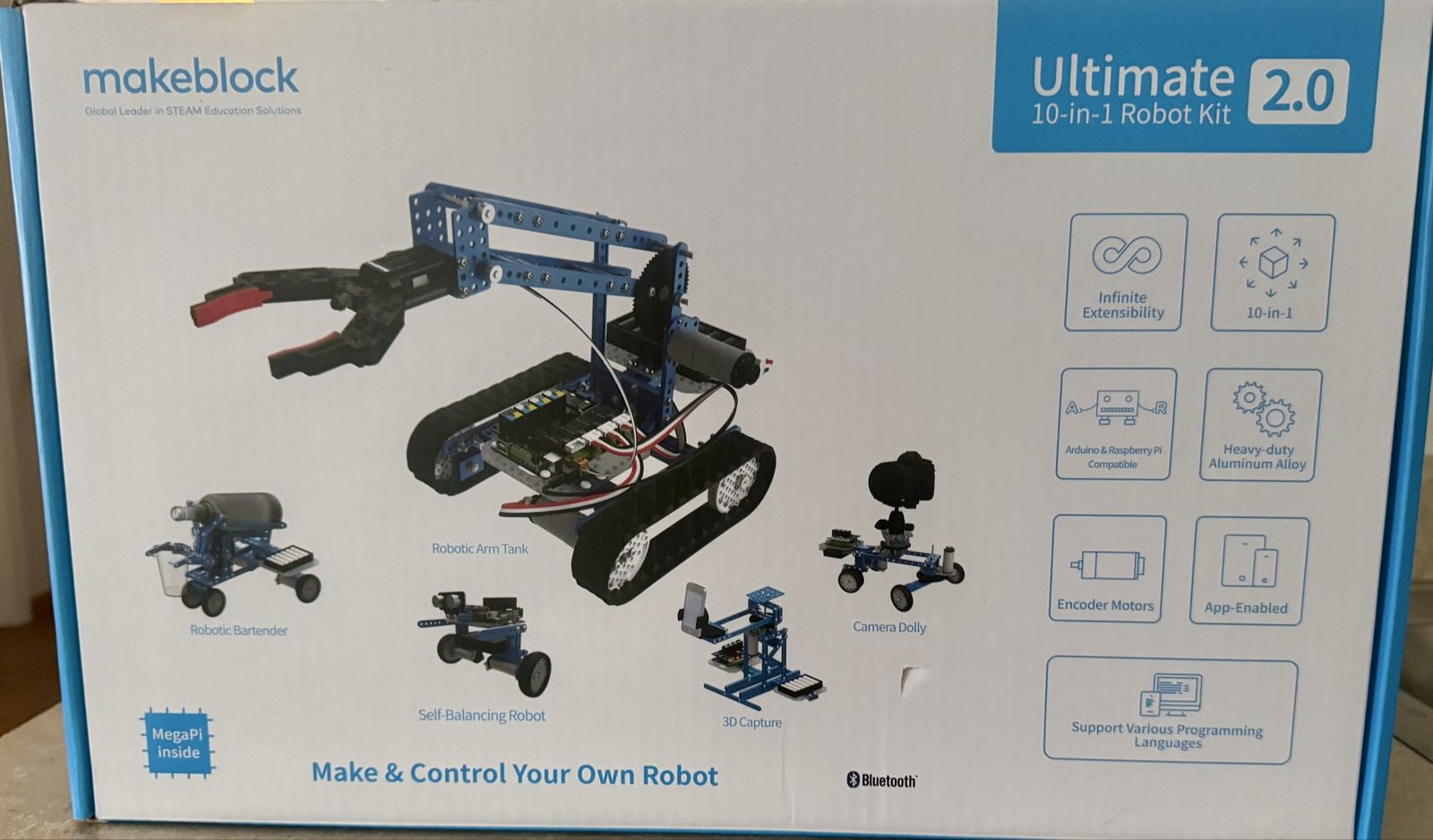Makeblock Ultimate 2.0 10-in-1 Robot Kit