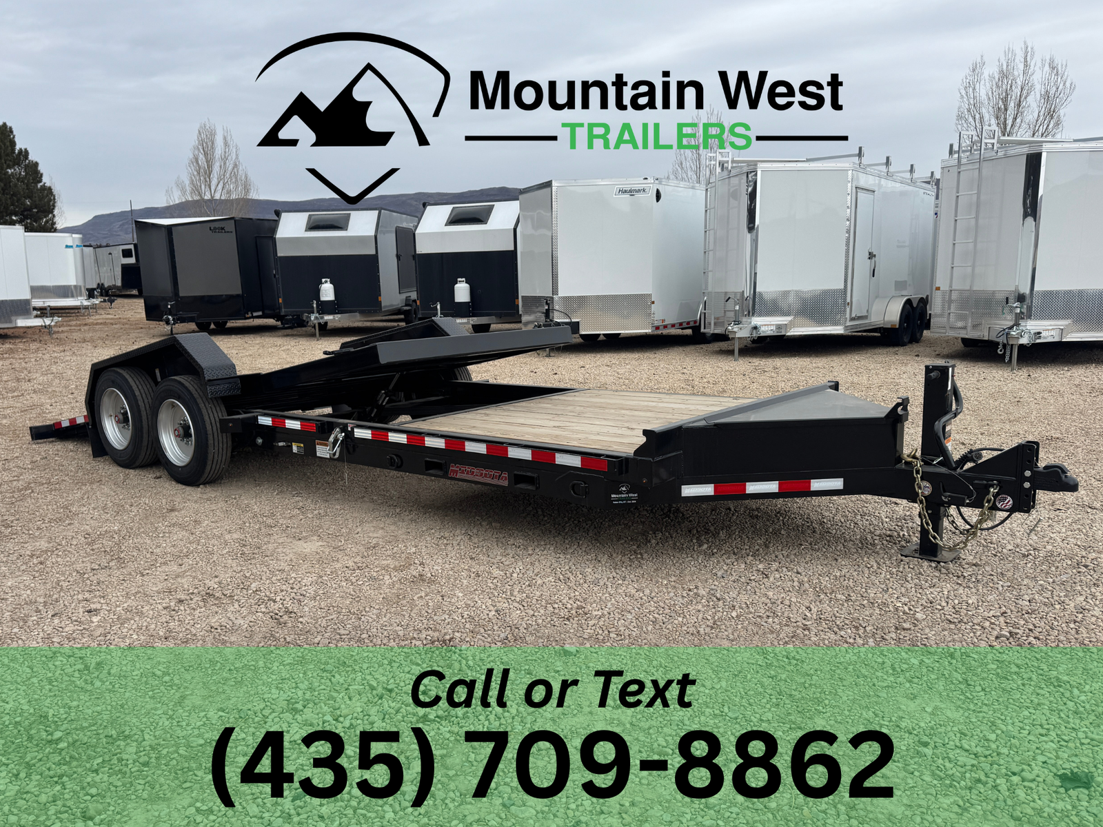 2026 Midsota 7X22-17.6K Tilt Bed Trailer