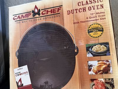 New camp chef 12”/6 quart Dutch oven for sale