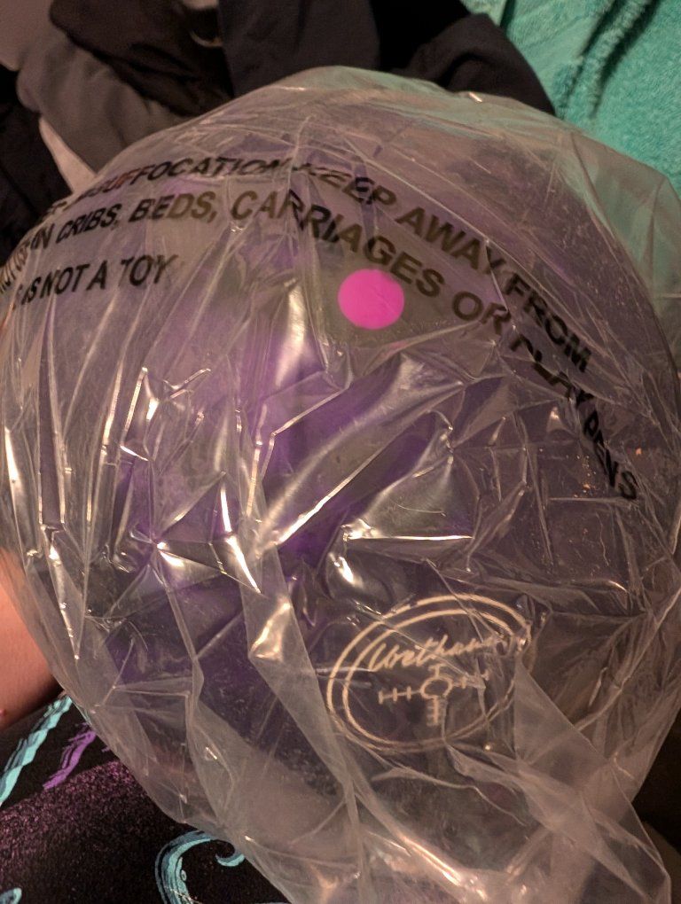 Purple Pearl Purple PinUrethane Bowling Ball 14lb NIB