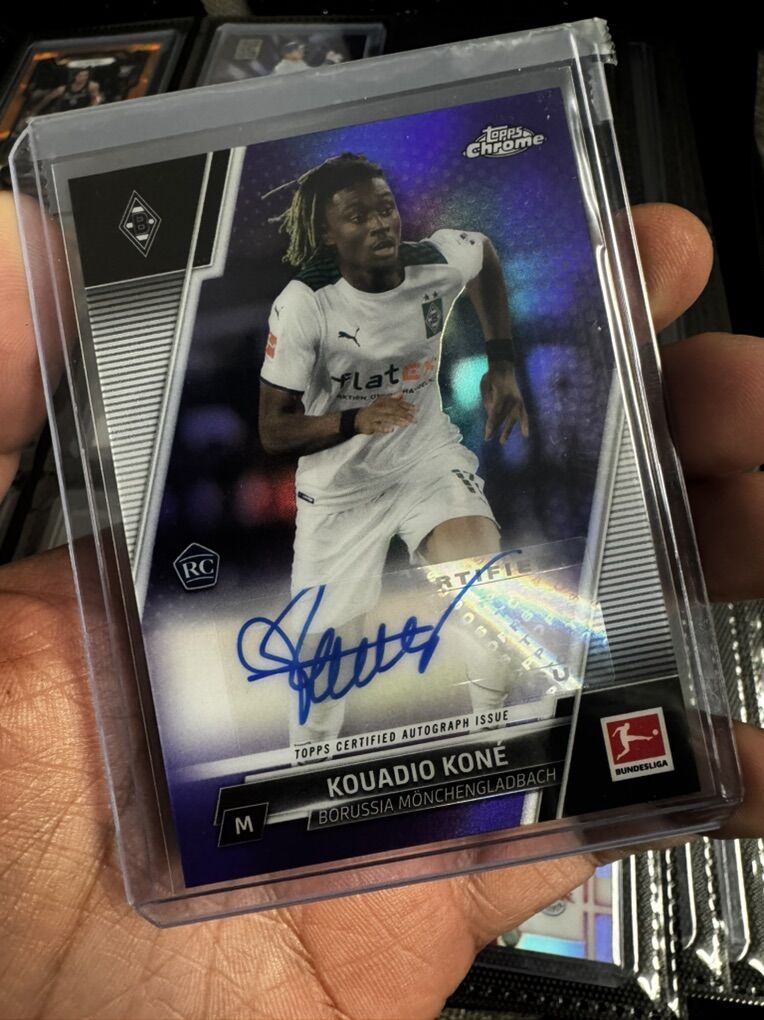 Purple Rookie Auto Kouadio Kone