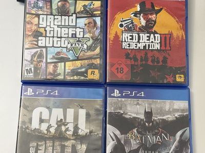 Ps4 / PlayStation 4 Games / Cleaned / $15 Each