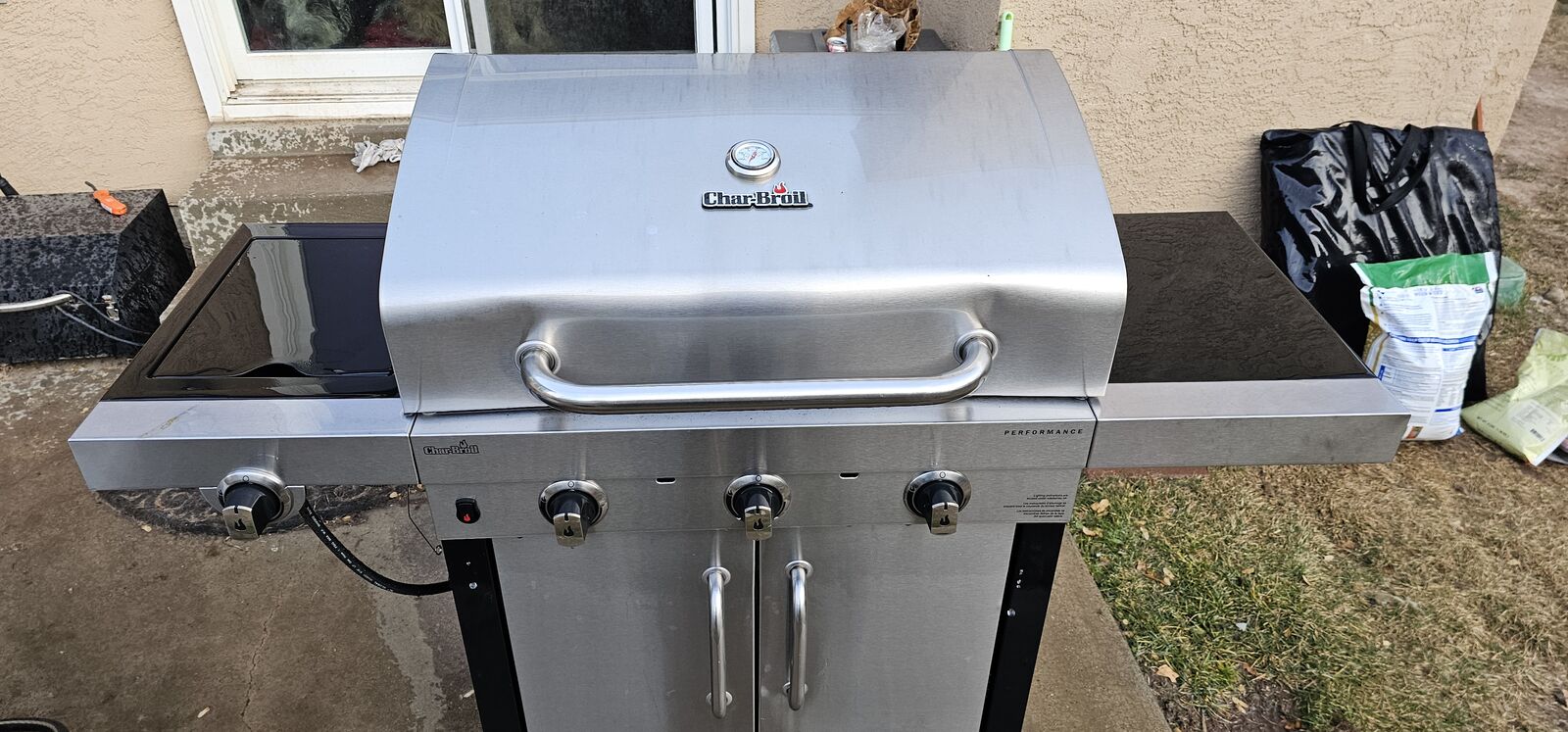 Char-Broil Performance Series 3-Burner Stainless Steel Freestanding Natural Gas Grill