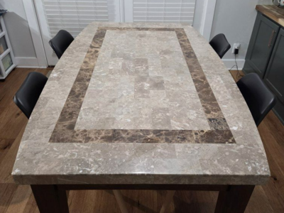 Dining Table + 4 Chairs - Buy Together or Separately