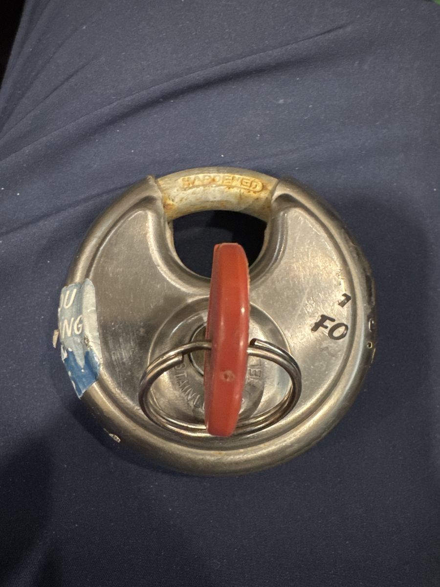 Storage Unit Style Lock