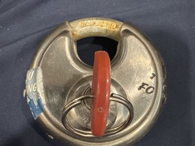 Storage Unit Style Lock