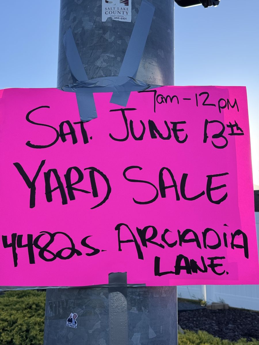 Yard Sale