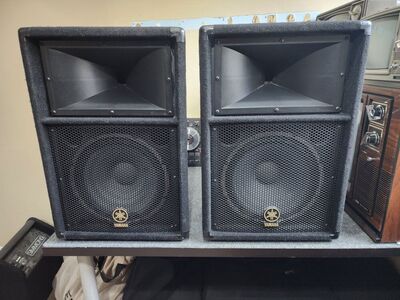 Yamaha S112V Stage Monitors x2