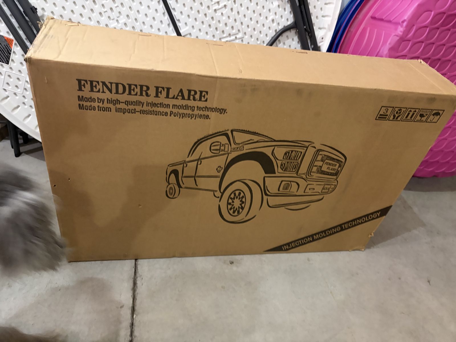 New Fender Flares for Dodge Ram Trucks - Injection Molded Polypropylene