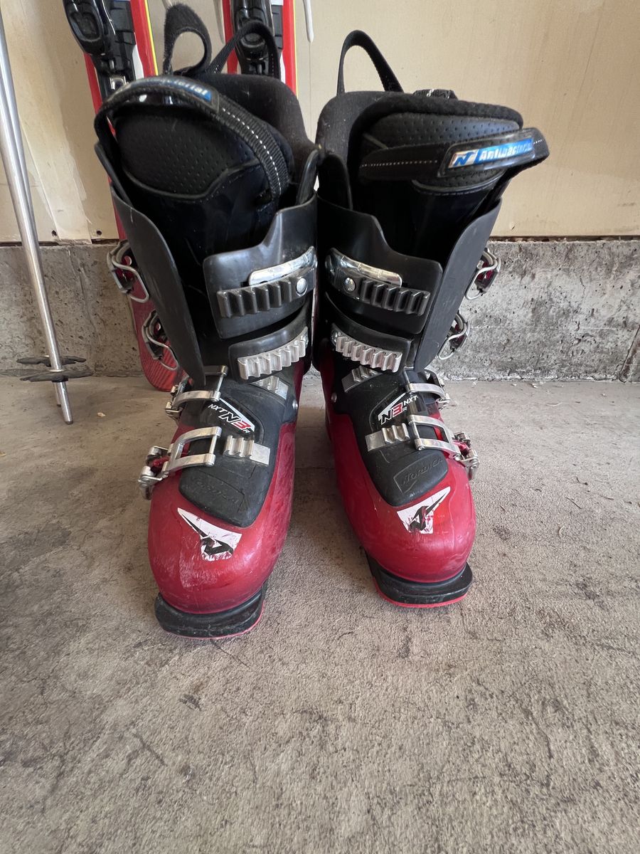 Atomic Skis, ski boots and poles