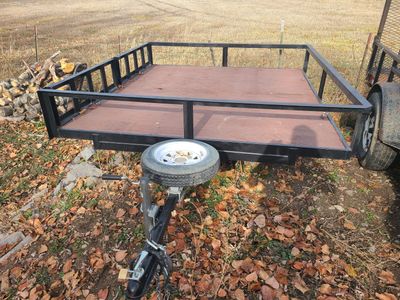 Side load trailer with ramp for sale