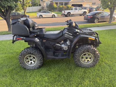 2009 Can-Am Outlander 800 MAX XT ATV with Winch and Rear Storage Box