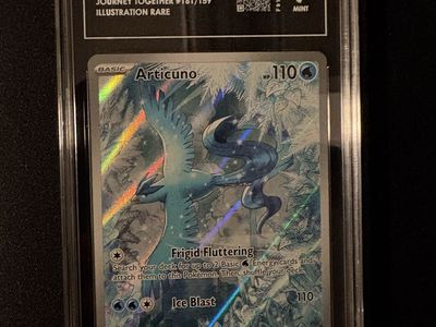 2025 Pokemon Scarlet & Violet Journey Together Articuno #161/159 Illustration Rare TAG Graded 9 MINT